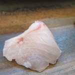 寿司栄 - 釣りキンキ