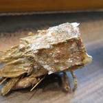 寿司栄 - 鬼海老の頭焼き