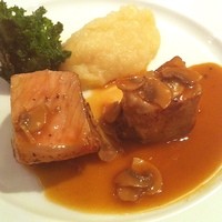 レストラン アラジン - 子牛？仔羊？分厚い！