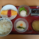 盛岡月が丘食堂 - 朝食セット（４００円）