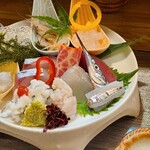 季節料理 薗 - 造り盛り合わせ