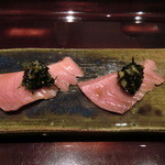 日本料理 晴山 - 氷見のメジ