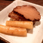 西麻布 豚組 - ご飯に付く漬物