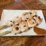 鳥平 - ささみ梅しそ。