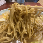 ラーメン富士丸 - ゴワゴワ麺