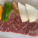 Ushinosato - 白牛ロースステーキセット　  