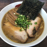 三四郎 - 魚介豚骨醤油(800円)