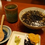 よし田 - 海苔茶漬け 400円