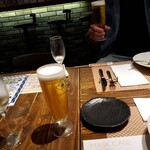 海鮮 イタリアンバル ルチアーノ - 美味しいハートランドビールにシフト