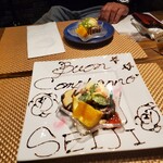 海鮮 イタリアンバル ルチアーノ - BIRTHDAYプレートです！