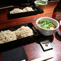 蕎麦懐石 無庵 - 牡蠣せいろ