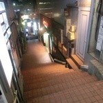 パッセリーナ - パチンコ屋の横の路地はなかなか踏み込めない地獄谷。