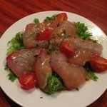 ビストロ カルネジーオ - カンパチのカルパッチョ