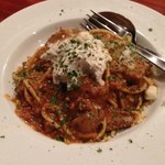 ビストロ カルネジーオ - ひき肉とポルチーニ茸のボロネーゼ
