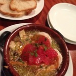 ビストロ カルネジーオ - 天使の海老のアヒージョ