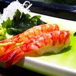 若葉鮨 - 海老（握り）