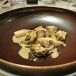 リストランテ カノフィーロ - アワビのインパデッラ