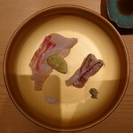 鮨 さかい - 桜鯛と甘鯛