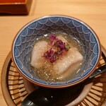 鮨 さかい - 桜鯛の白子