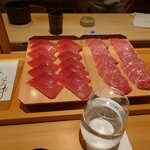 鮨 さかい - 本日の鮪は～