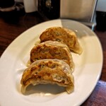 麺の風 祥気 - 手作りジャンボ餃子(3ケ)@330