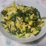 片桐農園マーケット - 行者にんにく玉子とじ