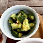 SPRING MOON - キューリは叩いて軽く一塩、「かんずり」で香りづけしてピーナッツ油　#BCMKR！　