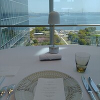 RISTORANTE OZIO - 消された卓上ランプ