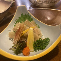 割烹 川田 - 平目のえんがわ