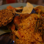 トキゾウ スリランカ レストラン - ポルサンボル、エビのカレー、コロッケ等