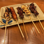 Kushiyaki Kushimatsuya - おまかせ串焼き5本