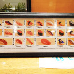 築地玉寿司 - にぎり１