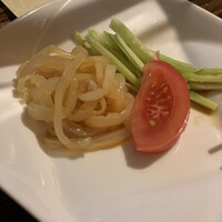中国料理孝華 - クラゲ　ハーフ