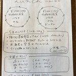 リトルネスト - 5月のメニュー