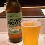 たかおか - お酒①ハーヴェストムーン、ペルジャンスタイルウイート(舞浜地ビール、千葉)