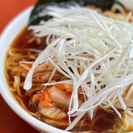 笹舟 - ネギキムチラーメン