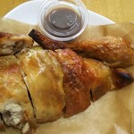 88チキン - ピリッと甘辛いソースも付いてます