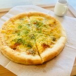 ゆいーと - クワトロチーズのピザ