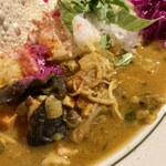 ムムムカリー - 木耳と野菜のカリー