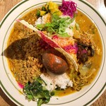 ムムムカリー - 台湾風煮卵を追加