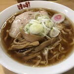 手打ちラーメン 清仁軒 - 「懐かしの醤油ラーメン」全景