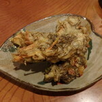 石嶺食堂 - もずくの天ぷら