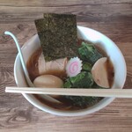 らーめん そよ風 - 「煮干し醤油ラーメン」