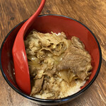 きがる - ミニチャーシュー丼150円