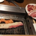 すたみな太郎 - 焼き肉♪サムギョプサルとホルモンが美味しかったです。