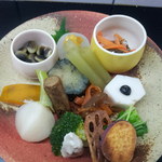 お料理 君しま - 季節のお野菜八寸