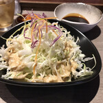 勝鹿 - ☆サラダ(ドレッシングは和風、ごま二種類から選びます)
