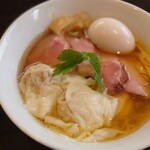 中華そば 馨 - 特製白醤油そば(¥1,200)