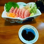 菊乃家本店 - マグロ刺(大トロ)
