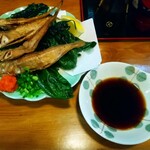 菊乃家本店 - ハタハタ唐揚